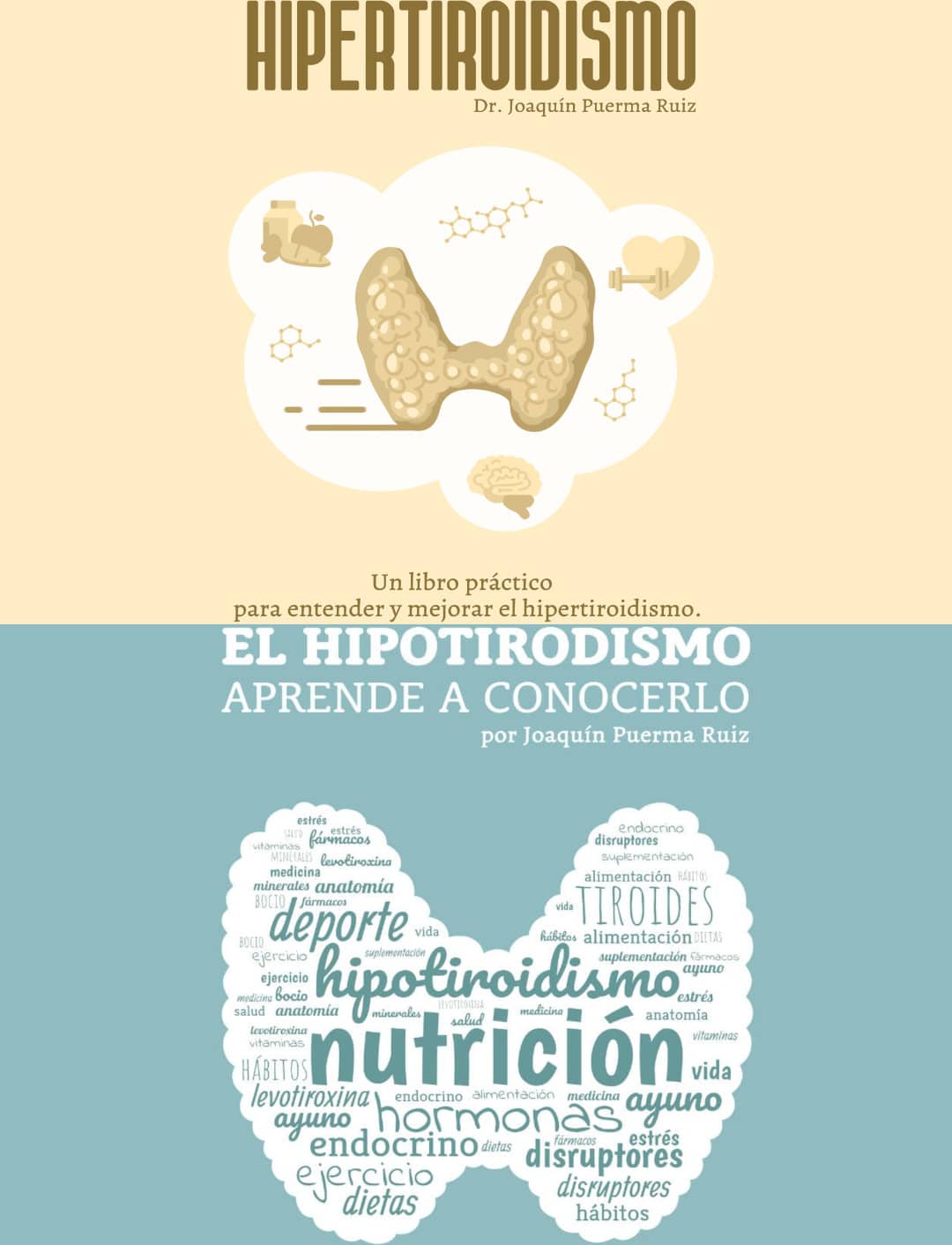 Pack el hipotiroidismo: aprende a conocerlo + Hipertiroidismo